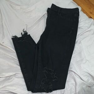 American Eagle High Rise Jegging Black Jean